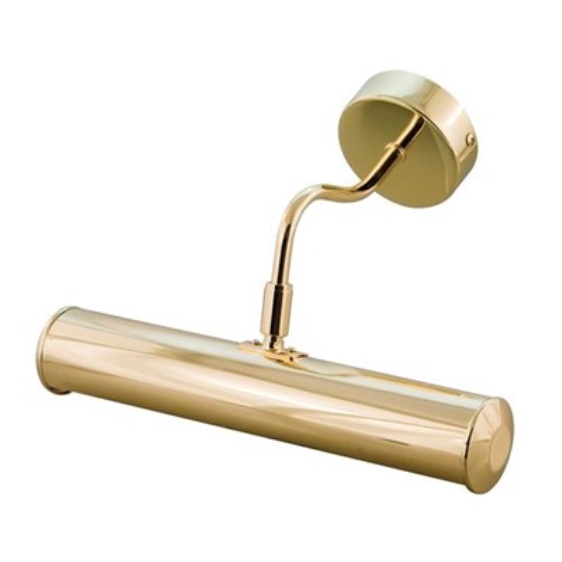 Picture Light 284mm Brass - Click Image to Close